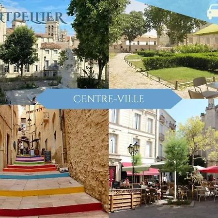 028- Chu Hopital, 2chambres, Parking, Tram * Montpellier