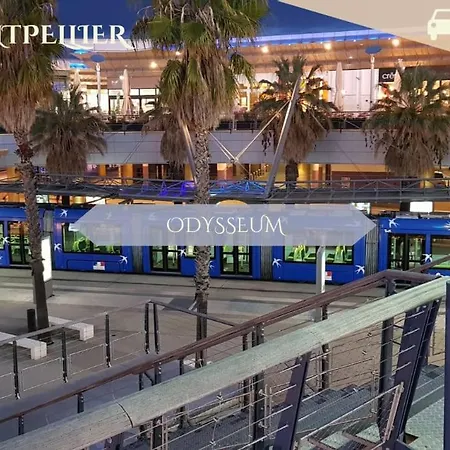 028- Chu Hopital, 2chambres, Parking, Tram * Montpellier