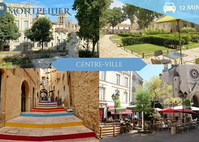 028- Chu Hopital, 2chambres, Parking, Tram * Μονπελιέ